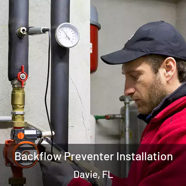  Backflow Preventer Installation Davie, FL