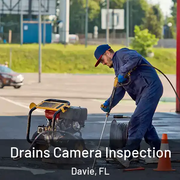  Drains Camera Inspection Davie, FL