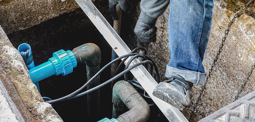 Zoeller Sewage Ejector Pump System in Davie